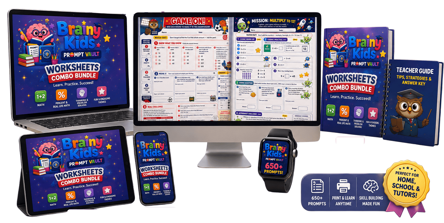 Brainy Kids Prompt Vault Complete Bundle